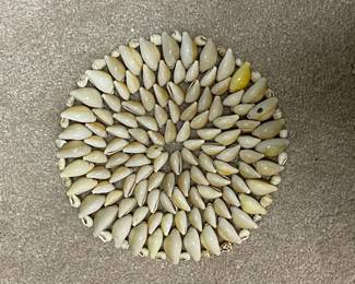 Vintage Seashell Trivet