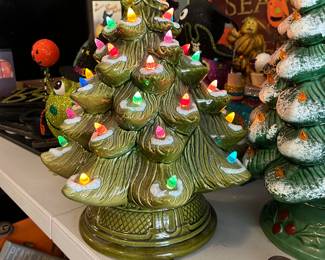 	#25	Vintage ceramic Christmas tree 16"H	 SOLD			