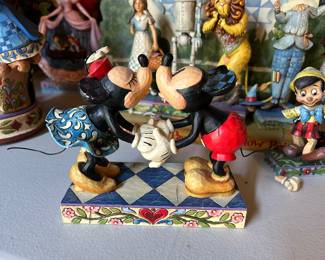 	#13	Jim Shore Disney Minnie & Mickey	 $35.00 				