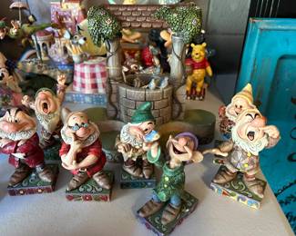 	#10	Jim Shore Disney Dwarfs and well as is Sneezy	 $75.00 				