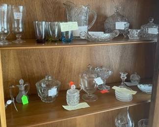 closer look in DR china cabinet