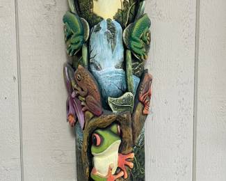 Baruca Mask Hand Carved Costa Rica