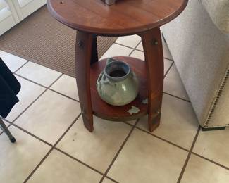 Anden Round Barrel Table 27 x 22 1/2"