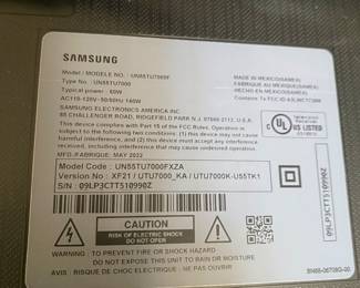 55" Samsung Smart TV