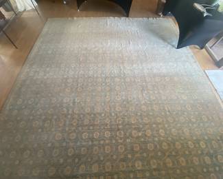 14' X 12'&nbsp;hand woven oriental wool area rug