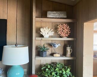 Coral, Fire Coral, Sea Birds, Beach Signs, Vintage Lance Cracker Jar