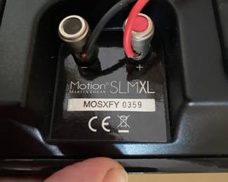 Martin Logan Motion SLMXL Wall Mount Speakers