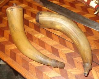 Antique powderhorns