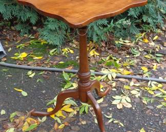 Antique cherry candlestand
