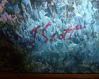 Signature On Painting