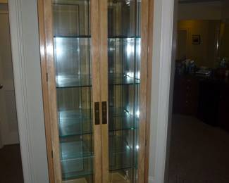 Lighted Curio China Cabinet