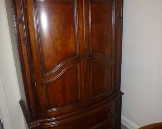 Mahogany Entertainment Armoire