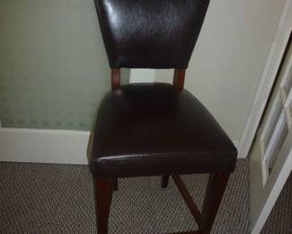 Leather Bar Stool