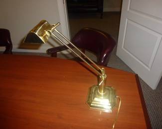 Brass Desk Lamp