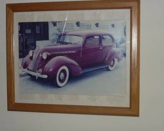 Framed Hudson Teraplane Car