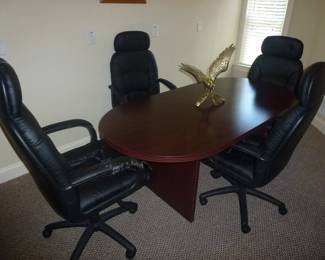 Conference Table With 4 Chairs