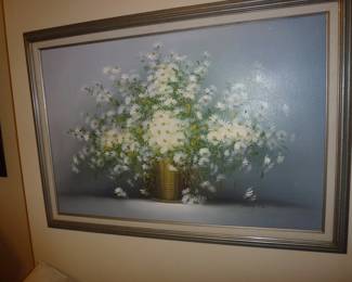 Oil Painting Signed Nancy Lee