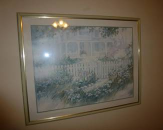 Framed Lithograph