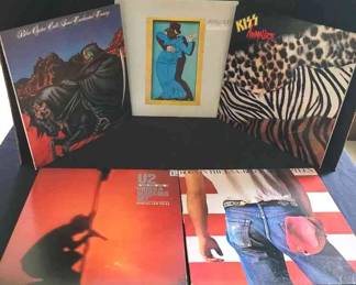 Blue Oyster Cult, Steely Dan, Kiss, U2, Bruce Springsteen Albums 