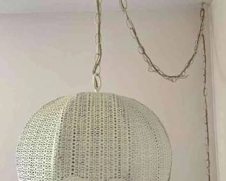 Boho Metal Swag Lamp