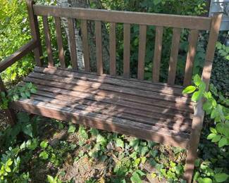 Brown Oxford Garden Designs Bench