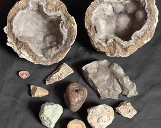 Geodes, Rocks, Fossils
