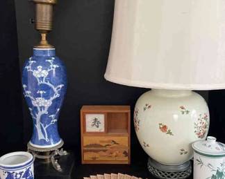 Lamps And Decor Of Asian Influence