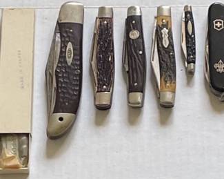 Pocketknives And Utility Swiss Army Tools Case, Uncle Henry, Nieto, And Solingen