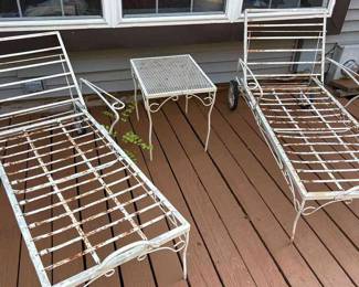 Retro Patio Set 8 Pieces Plus Covers