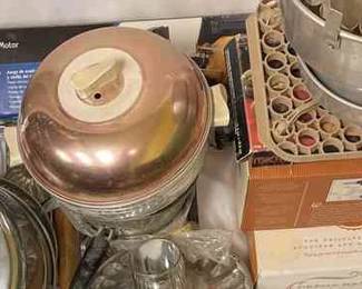 Rotisserie Kit With Electric Motor And Steel Spit, Crme Brle Torch And Ramequins, Microwave Roasting Rack, Serving Tray, And More