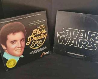 Star Wars And Elvis Presley Albums 