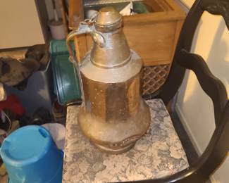 Copper teapot, large