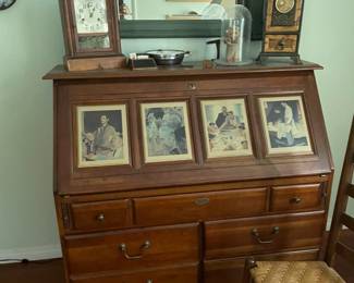 Norman Rockwell secretary.. excellent condition