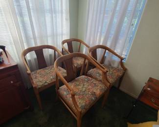 Mid Century Cane back Danish chairs. All in immaculate condition 