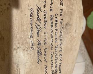 Described and Signed on bottom by the artists.