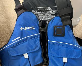 NRS adult life vest water safety