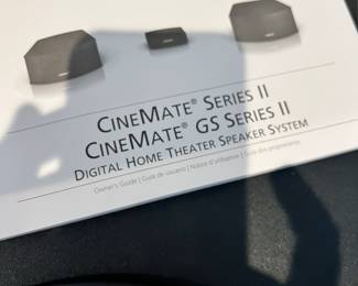 cinemate series II GS1 Series II