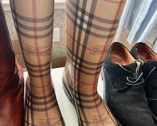 Burberry rain boots wellies