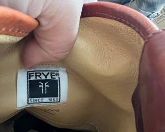 Frye Boots brown leather