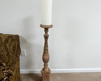 Mid Century Modern Ornate Brass Standing Floor Lamp