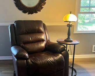 leather recliner