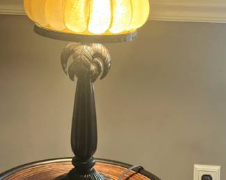 palm leaf lamp