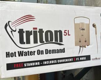 hot water on demand triton 5L