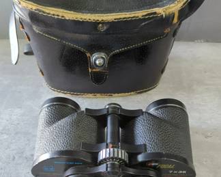 Slam Cat Eye 7 x 35 Extra Wide Angle Binoculars In Case