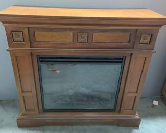 Muskoka Electric Fireplace, Model MFB28-3, 40.5" H x 45" W x 15.5"D, Panel Powers On But May Need Repair