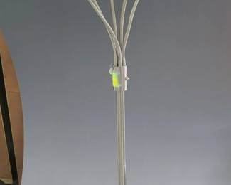 5-Bulb Standing Floor Lamp, 68" Tall, Powers On
