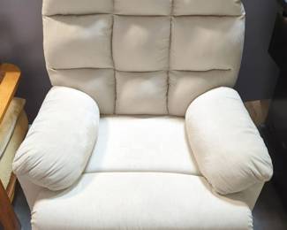 Lay-Z-Boy Recliner, 39" H x 34" W, With Assembly Instructions, Tip Of Recliner Handle Chewed