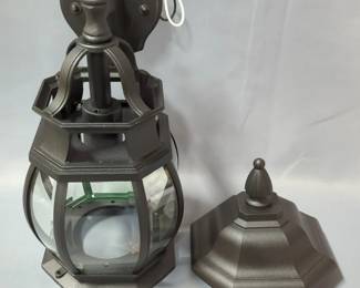 Hampton Bay Exterior Wall Lantern No. 800-429, With Instructions, In Box