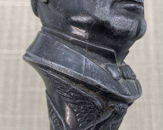 Antique 1896 President McKinley gentleman’s walking stick. 