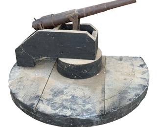 Working Vintage 24” Shotgun Shell Cannon with 18 1/2” long Barrel 